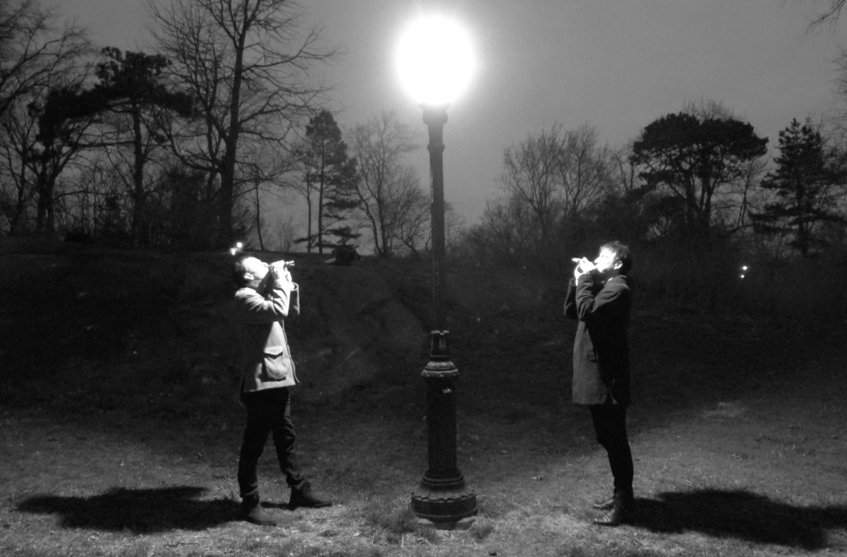 Working on a new Pas Musique audio/video project. Getting old school with cut ups and quick shots. Thanks to Karen Diane for the photos and camera work. #experimentalfilm #centralpark