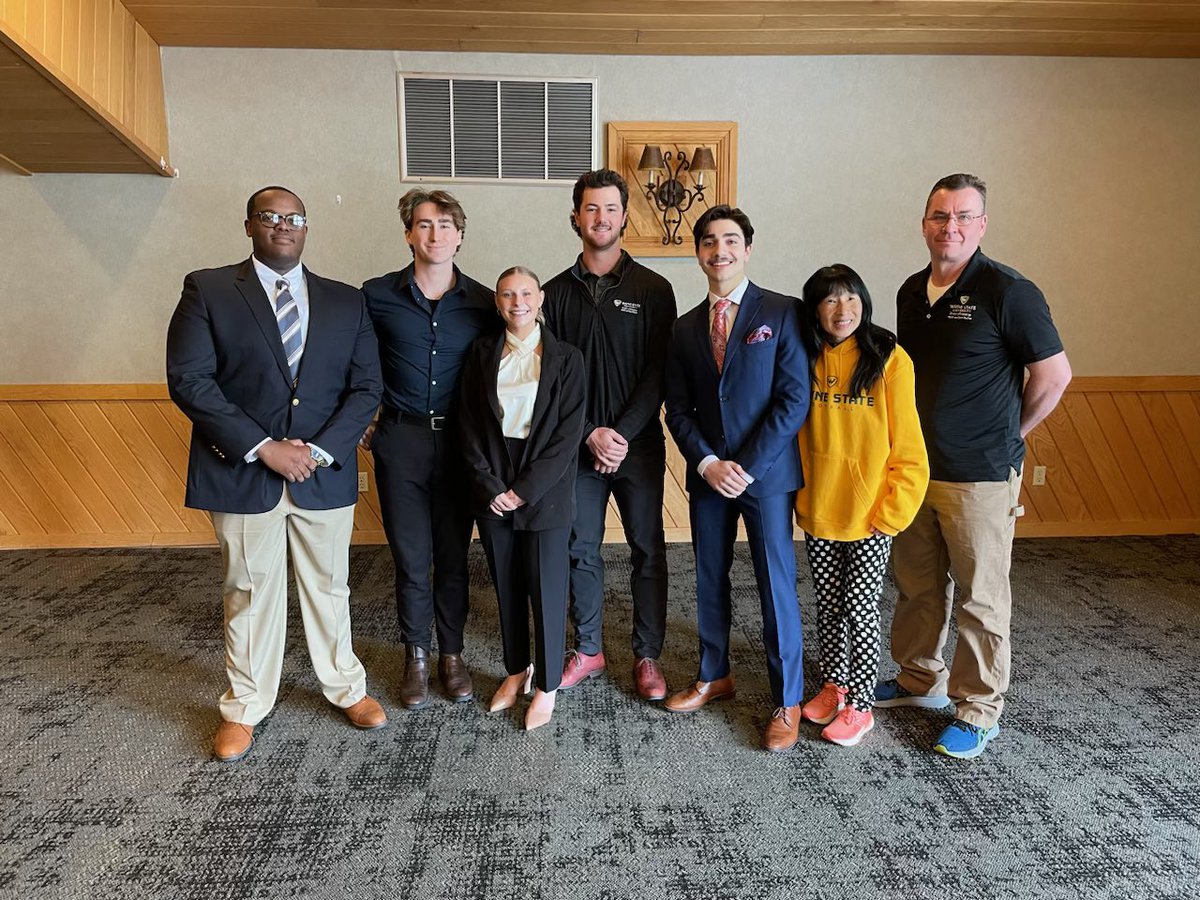 waynestbaseball's tweet photo. Baseball student-athlete Keegan Pulford-Thorpe recently presented at the Michigan ACSM conference regarding his preliminary assessment on handgrip, fatigue &amp; performance on collegiate athletes via his sports performance lab internship under the direction of Dr. Hew-Butler https://t.co/qXHa2402mB