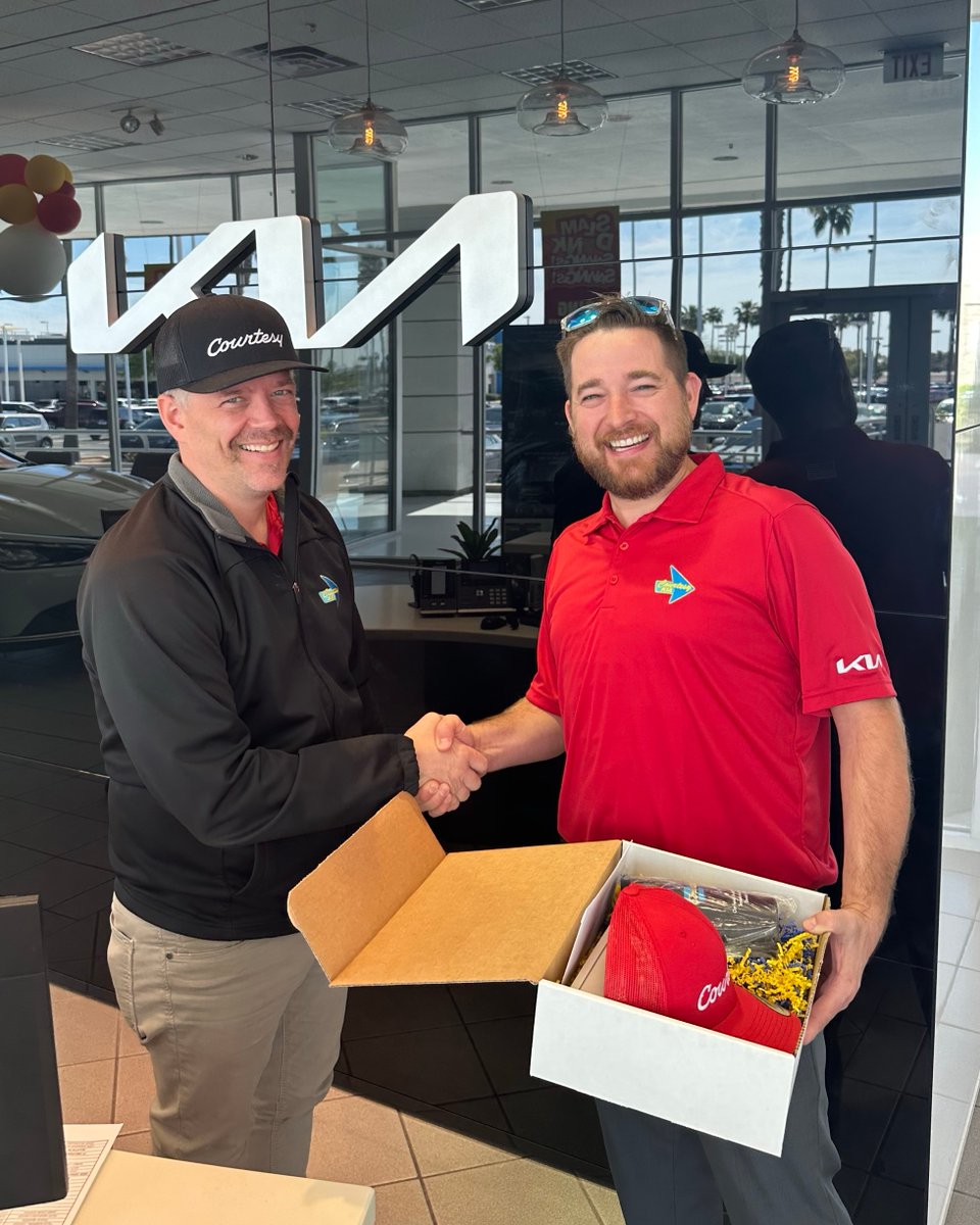 Welcome to the team Taylor, glad you have you part of the Kia team! 😁