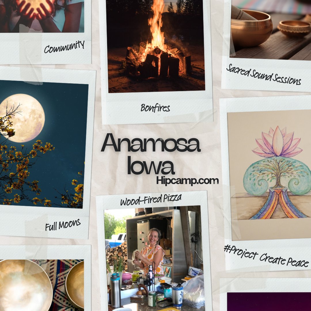 Wood-fired pizza anyone? The best you have ever had? Yes! We hear that on repeat at n*Everland Barnyard. Check us out: hipcamp.com/en-US/land/iow… #camping #SummerSolstice #presence #FindYourselfInNature