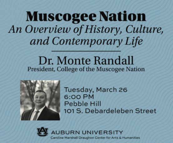 President Randall will be visiting Auburn University next week.