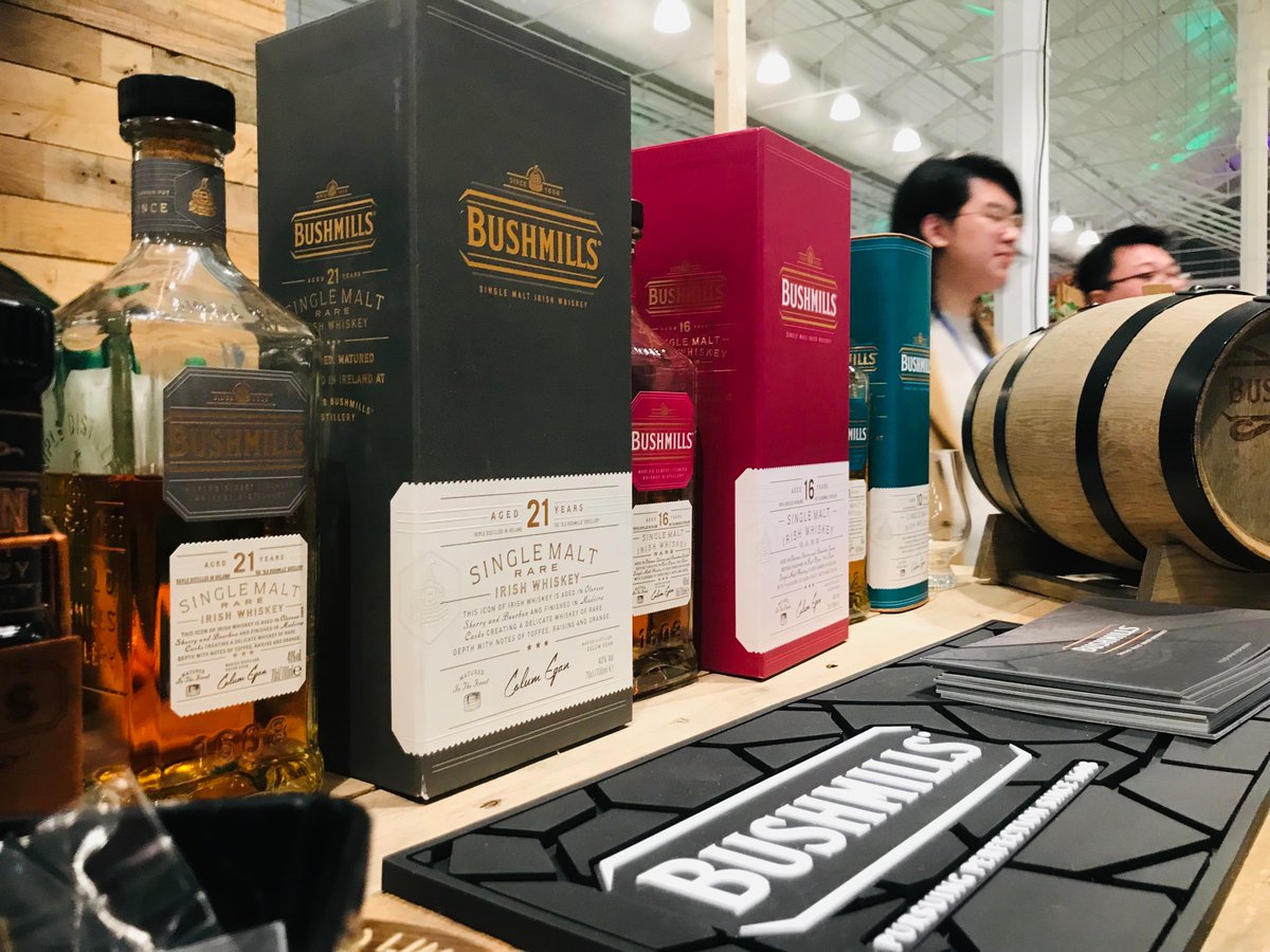 The love of whiskey knows no bounds and for me heaven in a glass can be summed up in one glass of <a href="/BushmillsUK/">Bushmills Whiskey UK</a> !!!!! 🍀🥃☺️
The excitement of when you find that one expression of whisk(e)y that compliments your senses
<a href="/WhiskyLive/">Whisky Live London</a> 
<a href="/Whisky_Magazine/">Whisky Magazine</a> 
<a href="/SpeakerWhisky/">The Whisky Speaker</a>