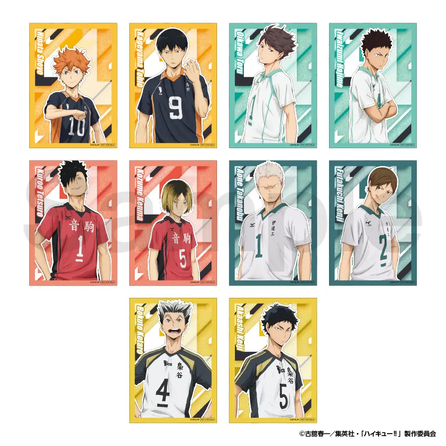haikyu_a's tweet photo. 【 #ハイキュー 】 #HOOK コラボアイテム

SHOPLIST にて先行予約中！

対象アイテムを2,000円（税込）以上お買い上げで「ブロマイドカード（全10種）」の中からランダムで1枚プレゼント

対象期間：～4月5日(金)23:59まで

https://t.co/kNTrgvamnI https://t.co/RQVLogC8y3