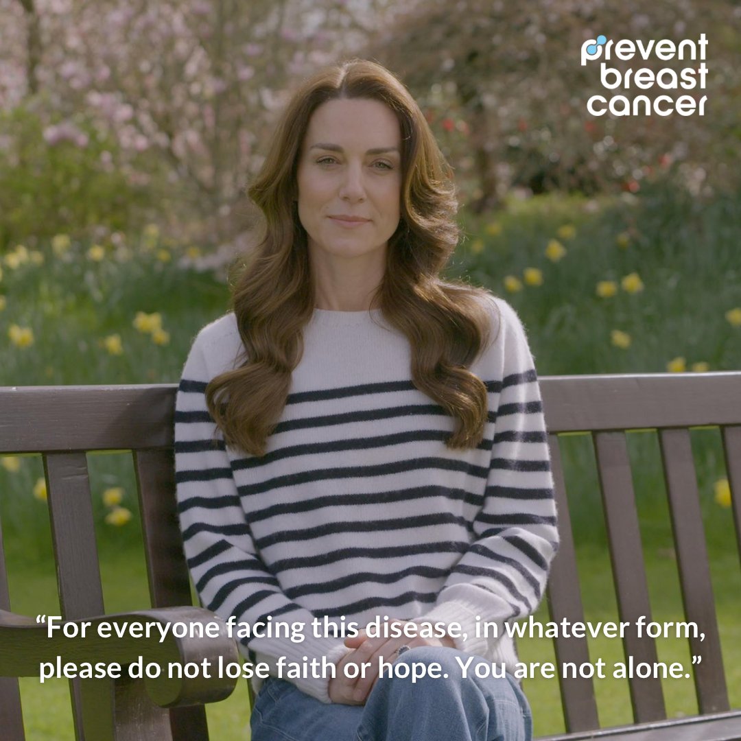 Kate Middleton, the Princess of Wales, has been diagnosed with cancer and is now undergoing a course of preventative chemotherapy. Our thoughts are with Kate and the royal family at this time 🩷 #cancerawareness