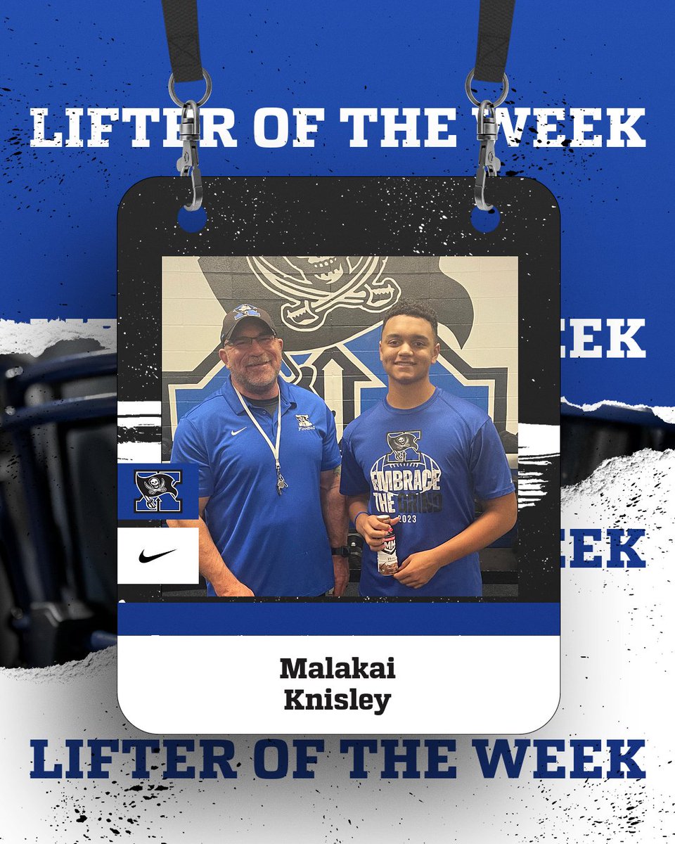 This week's lifter of the week is based on a kid who goes up in all 4 lifts and goes up by the most total weight. Despite working through an injury he went up 205 lbs. He shows up every day & does the work to make these numbers possible. #FinishTheFight