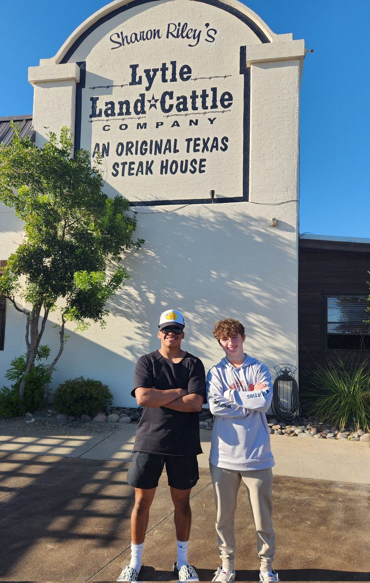 Leo and Trey are weighed in and fueled up for tomorrow's THSPA State Championship! #EagleStrong #THSPA