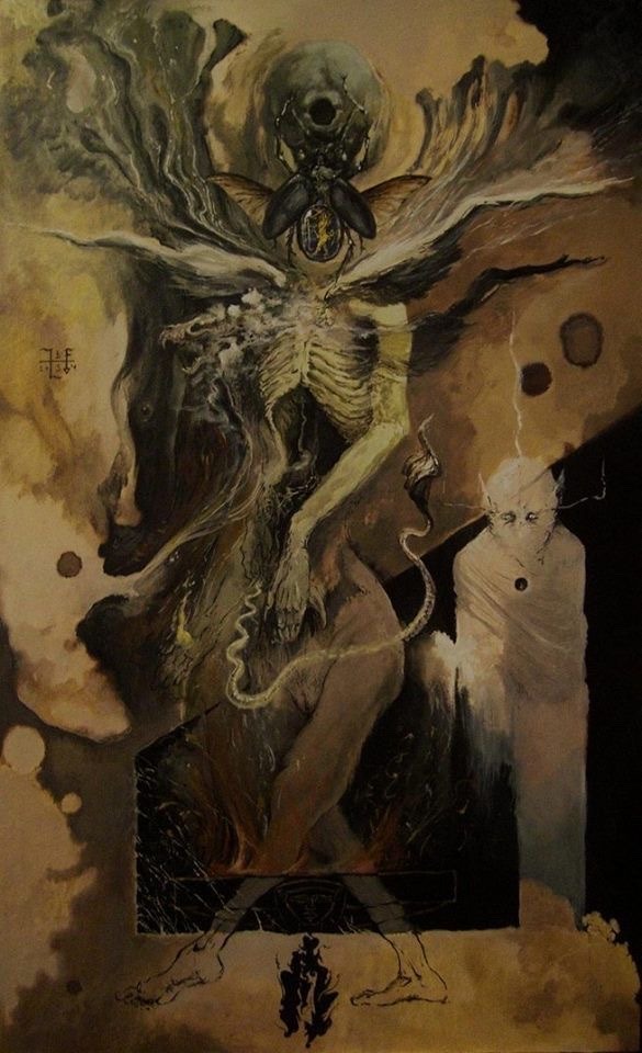 xe0_xeo's tweet photo. Paintings by Mexican artist David S. Herrerías https://t.co/DWN7oUXSIf