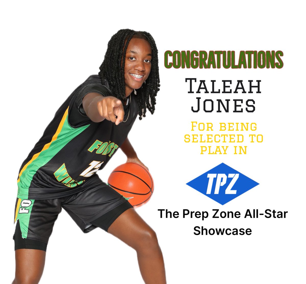 WildcatsGbb's tweet photo. Congratulations @taleahj12 for being selected to play in @ThePrepZone Allstar showcase! @FHS_Athletics1 @FHS_WildcatLife #greenveins & #goldblood will #alwayscompete https://t.co/0liId6ZJD8