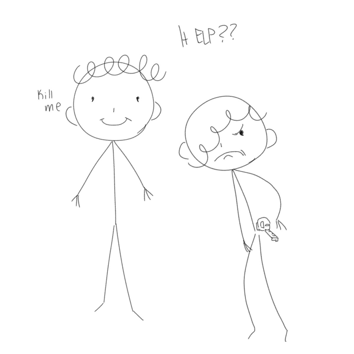 ProbablyNotVee's tweet photo. Sometimes I'm sad about Vince &amp; Erin and then I remember I draw Erin like an actual goddess &amp; that's Vince https://t.co/5H1fxhnTqh