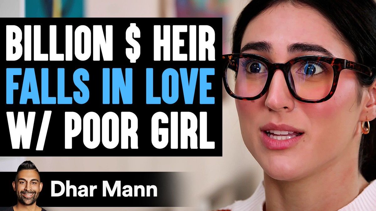 BILLION $ HEIR Falls In Love W/ POOR GIRL, What Happens Next Is Shocking | Dhar Mann Studios buff.ly/3TP7Hdx