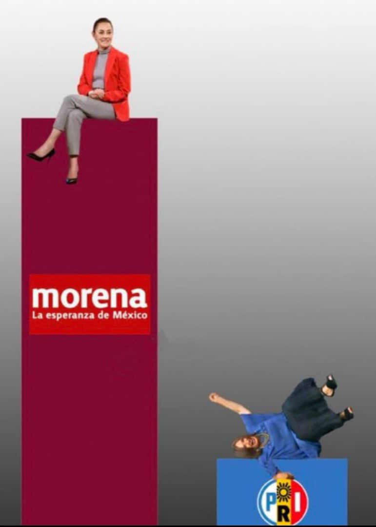 epigmenioibarra's tweet image. #XochitlSeCae 
¡Aunque ya se ve como derrumbe!
