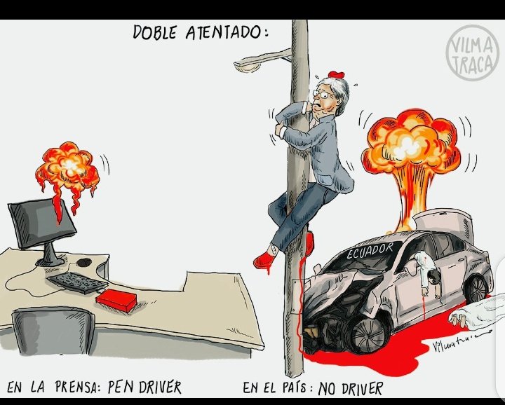Asalmualikum good morning 

#Atentados #Ecuador #Vilmatraca #Caricatura #Pandorito
#atentados