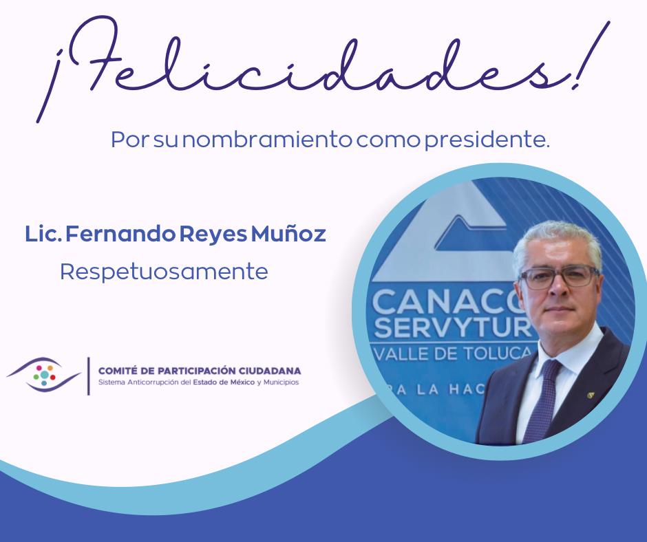 CPC Edomex (@cpc_edomex) on Twitter photo El Comité de Participación Ciudadana le extiende sus más sinceras felicitaciones por su nuevo encargo.
<a href="/Canaco_Toluca/">Canaco Valle de Toluca</a> El Comité de Participación Ciudadana le extiende sus más sinceras felicitaciones por su nuevo encargo.
<a href="/Canaco_Toluca/">Canaco Valle de Toluca</a>