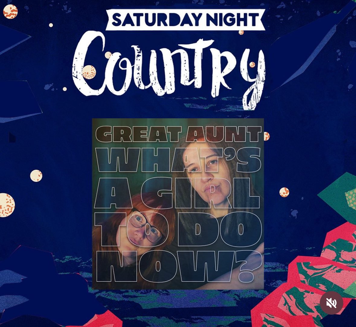This is wild. Our second single is gettin spun on ABC’s radio waves, on our Queer Country Queen @BecCole’s program, Saturday Night Country.