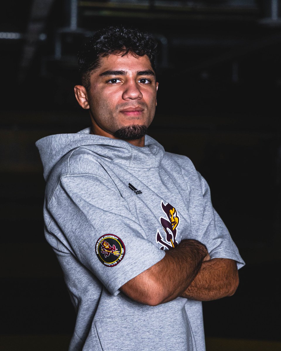 ASUWrestling's tweet photo. 125 | FINALS BOUND FOR RICHARD FIGUEROA ‼️

He outlasts Anthony Noto (Lock Haven) by a 4-3 decision 😈

FIRE US UP, FIGS! https://t.co/tVbsevTuv4