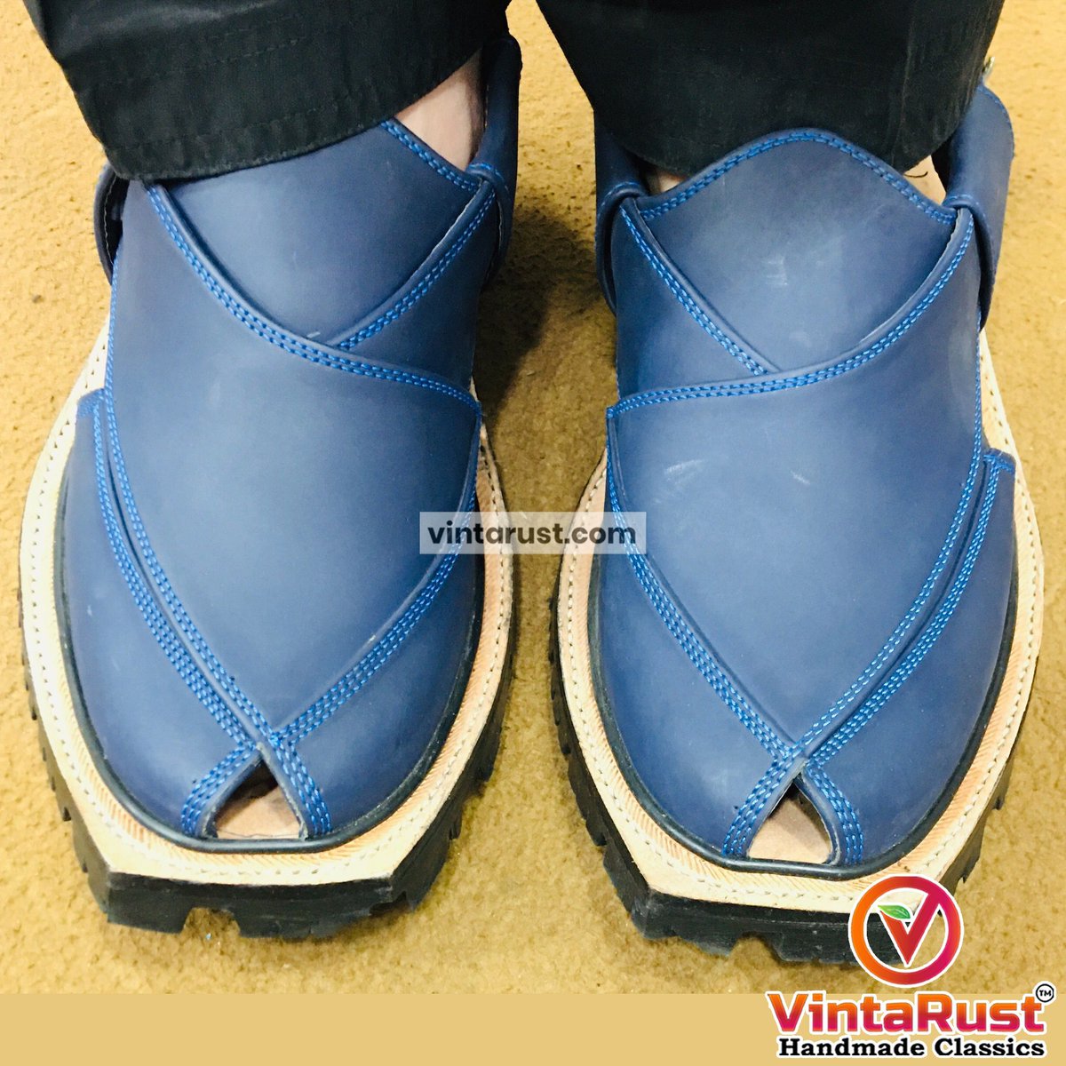 Blue Suede Leather Peshawari Chappal! 💙

Shop Now:
buff.ly/3RBFJRe

#PeshawariChappal #SuedeLeather #HandcraftedFootwear #ComfortAndStyle #BlueChappal #FashionForward #CulturalHeritage #EverydayElegance #ShopSmallBusiness #FootwearObsessed #FashionistaFaves #Vintarust