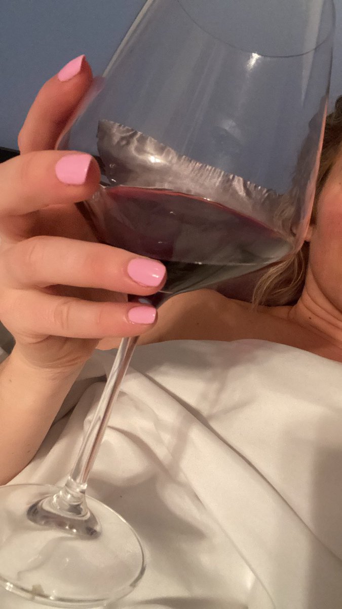 Friday- 8:15 pm
In bed w/a glass of wine 

I ain’t mad