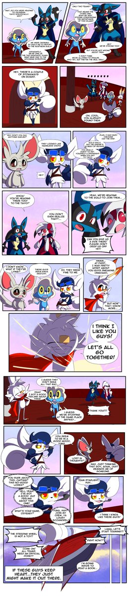ScarletsAlcove's tweet photo. PMD Endless Blue Chapter 3 Page 36
(comic is resuming!)

#pmd #pmdendlessblue #mysterydungeon #endlessblue https://t.co/CIaj9GLaXF