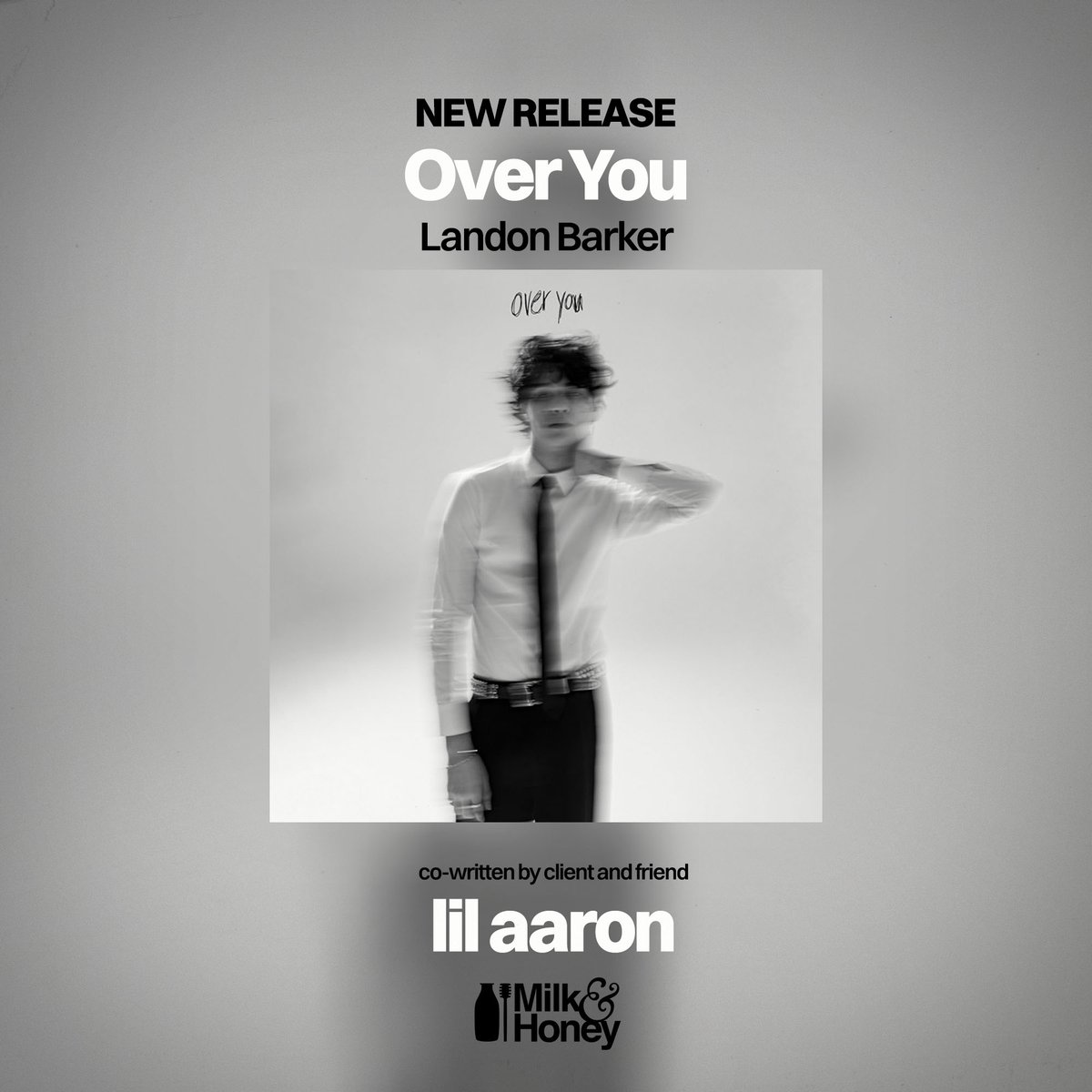 milkhoneyla's tweet image. Check out Landon Barker’s new single ‘Over You’, co-written by client and friend Lil Aaron
#LilAaron #LandonBarker #milkandhoney #hitsongs