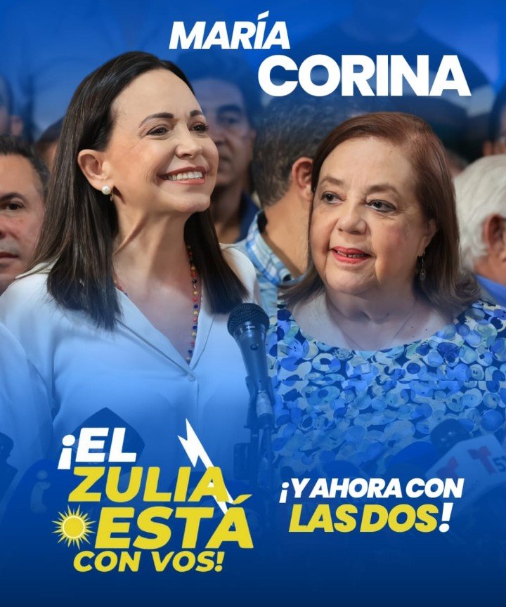 MervinMarin's tweet photo. Toda nuestra confianza con Maria Corina que ahora es al cuadrado. Esta lucha necesita de todos , unidad y organización es la tarea.
El que está ganando no tranca el juego.
#elzuliaestaconVos 
#YahoraconlasDos https://t.co/GvqFR0J2eV