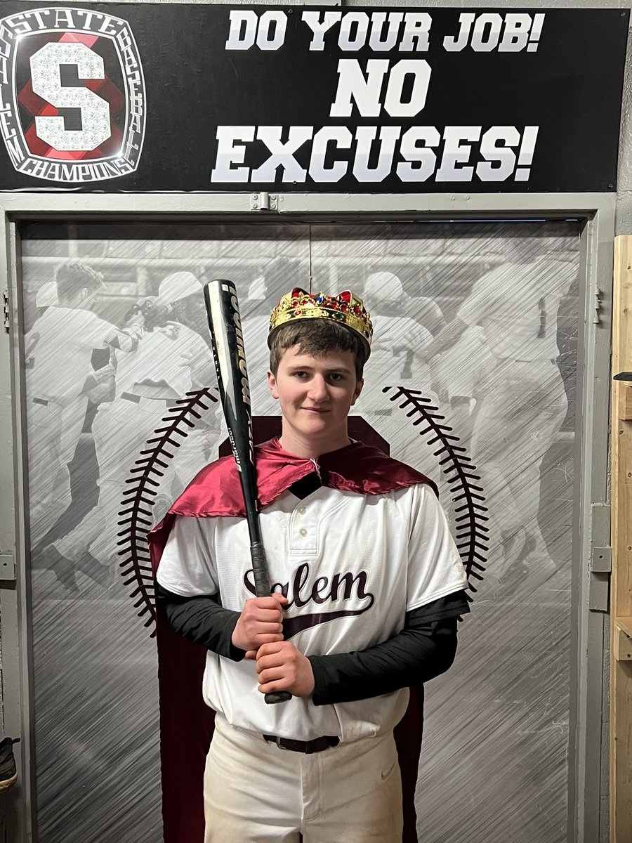 Spartans WIN 10-0 in 6 Innings over Cave Spring! 

King of The Diamond: Owen Dewalt! 2-3, RBI, R - Dewalt’s 2 strike RBI single to right field kick started the Spartan’s offense. 
Wilson Rakes: 2-4, 2B, 3 RBIs, R
Trace Monroe got the WIN on the mound! 5 IP, 2 H, 8 K, 2 BB