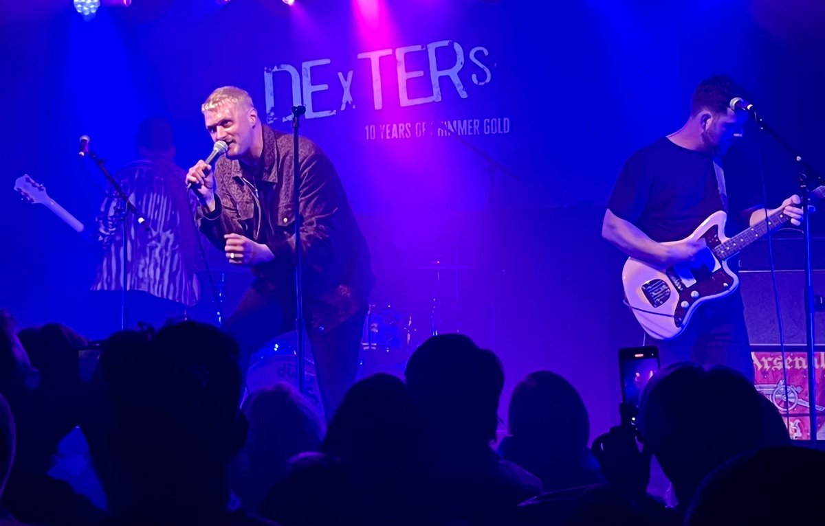 Ten years since #Dexters Shimmer Gold album.  Amazing happy singalong tonight.  <a href="/IslingtonGarage/">The Garage</a>