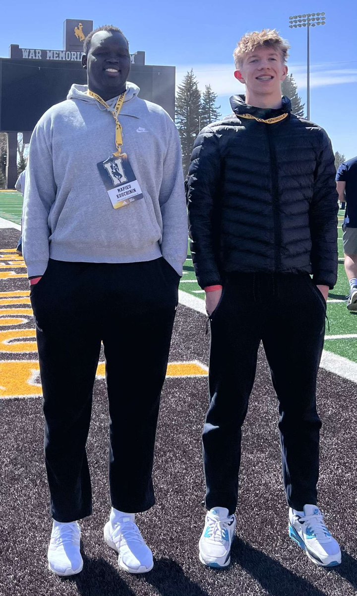 had a great time at the wyoming junior day visiting hopefully to be back soon @CoachABohl