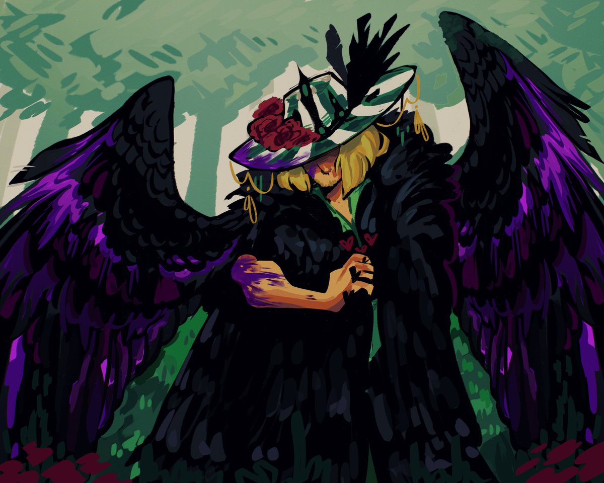 WizardsAndRain's tweet photo. Black Bird 
El cuervo
#qsmp #qsmpfanart #philzafanart https://t.co/xVZOQNVeWc