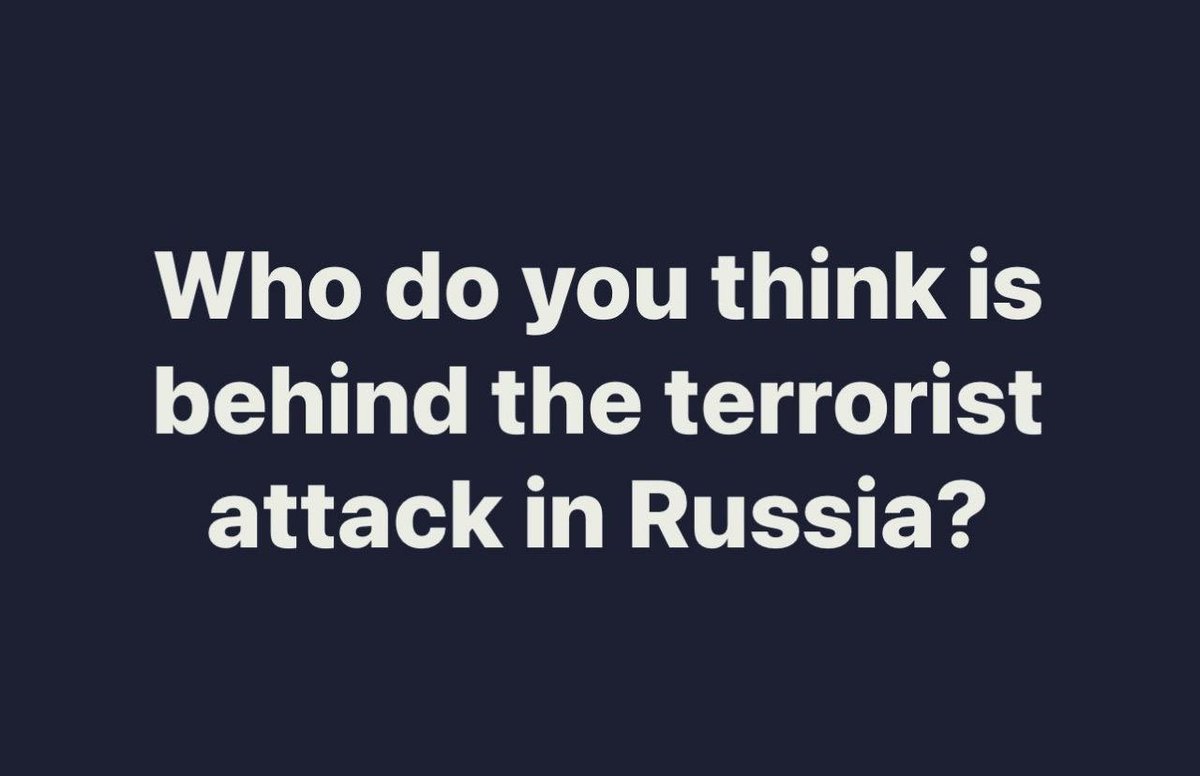 Ik wil de wappie, zoals men mij al eens smalend noemt, niet uithangen maar waarom slaat ISIS (CIA?) altijd op 22 Maart toe? 3/22/16 Brussel Airport, BEL 3/22/17 Westminster, ENG 3/22/24 Moskou, RUS 👇🏻❓👇🏻❓👇🏻❓👇🏻❓👇🏻❓👇🏻❓