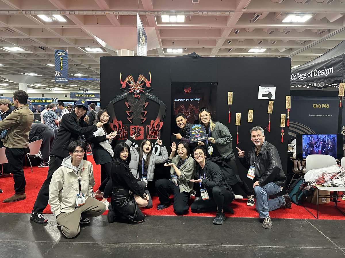 David Mullich (@david_mullich) on Twitter photo Congratulations to <a href="/artcenteredu/">ArtCenter College of Design</a> ‘s Alternative Controller class for winning the alt.ctrl award at #GDC2024 ! Congratulations to <a href="/artcenteredu/">ArtCenter College of Design</a> ‘s Alternative Controller class for winning the alt.ctrl award at #GDC2024 !