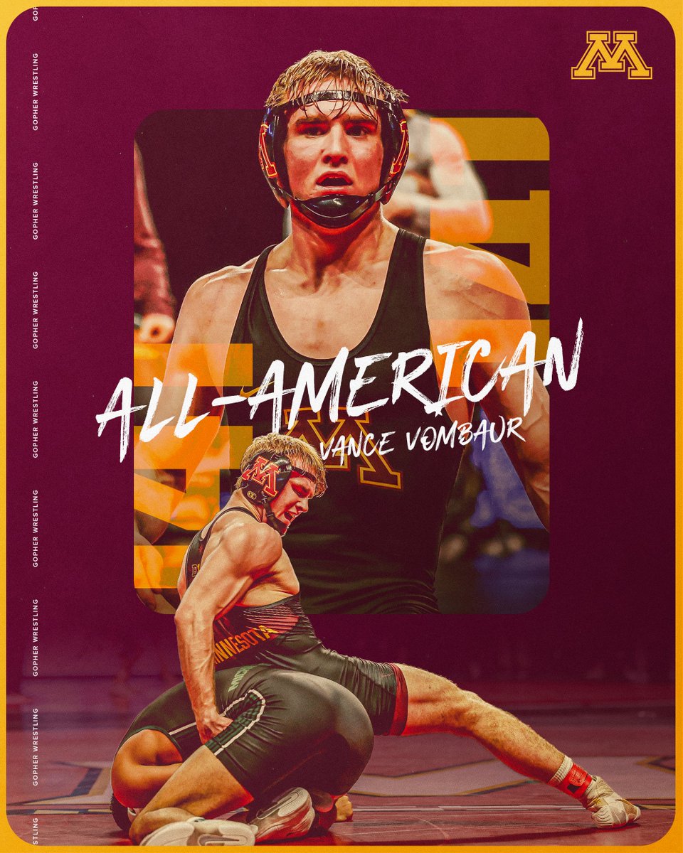 Introducing the latest #Gophers All-American, Vance VomBaur!

#GopherTough 〽️