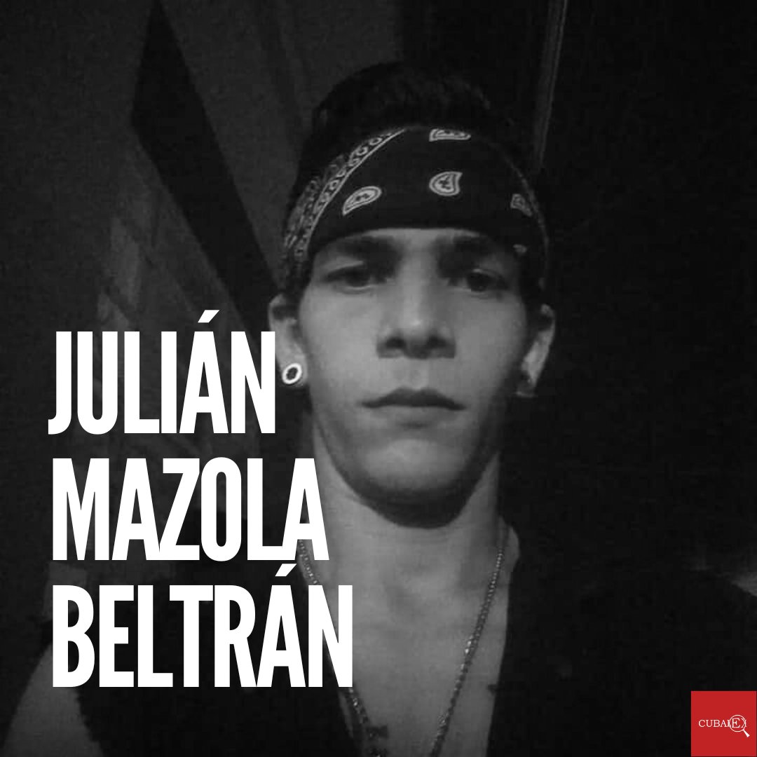 1/ #CubalexDenuncia 
El preso político Julián Mazola Beltrán fue agredido y sufrió un intento de violación por parte de un preso común en el penal de Guanajay, denunció su madre María Julia Beltrán.