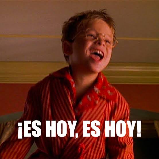 alexa_hego's tweet photo. Siiiiii, es hooooy!!! https://t.co/0WI2o7qOs4