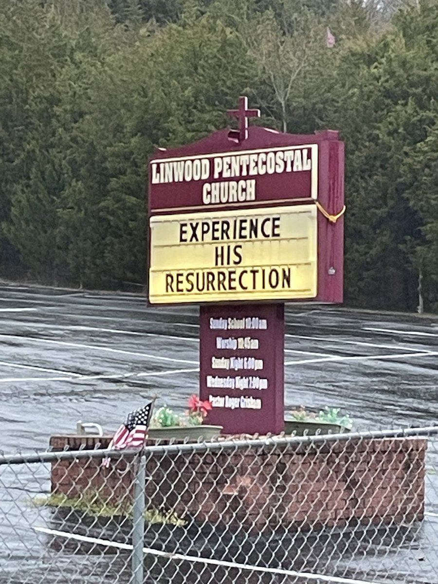 stephenlorance's tweet photo. She was a member her whole life at the Pentecostal church up the road. Attended and served faithfully into her nineties. I preached her funeral there in ‘21. Had to snap this pic of the church sign on my way by today https://t.co/BqRyr0DrQ4