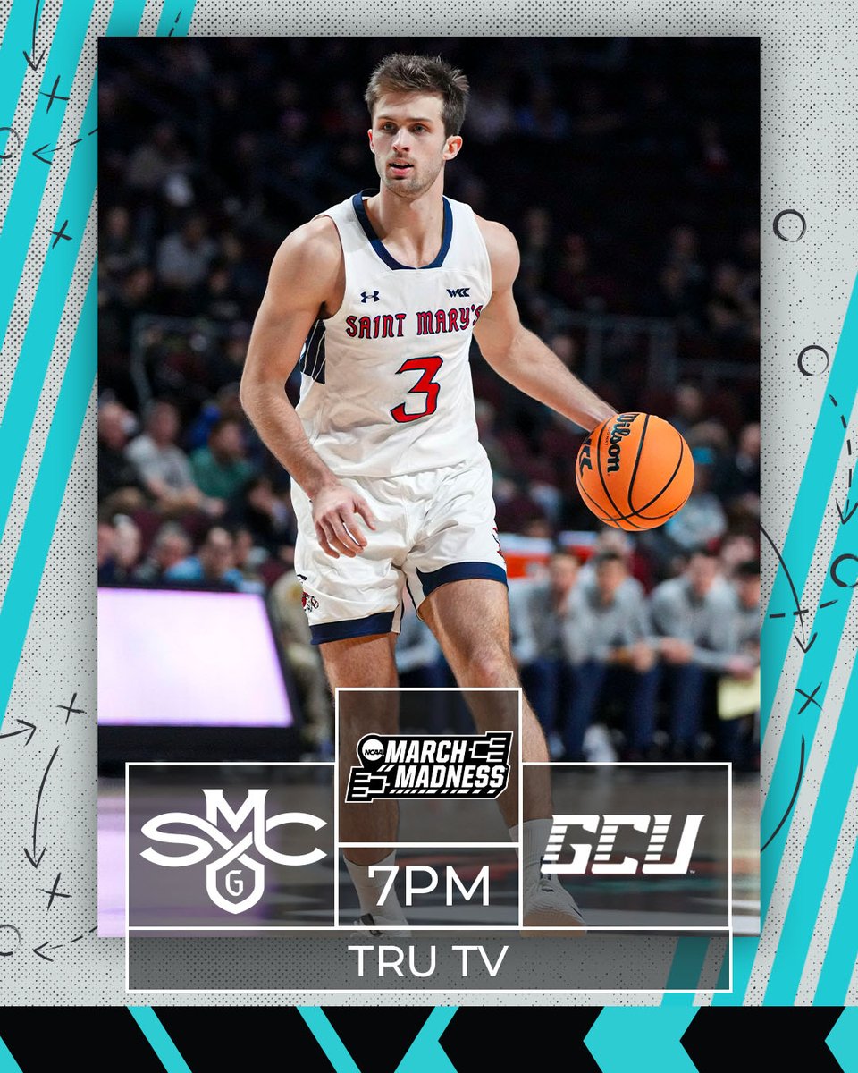 The #WCChoops men's 🏀 champs start their @MarchMadnessMBB run tonight 👊 @saintmaryshoops