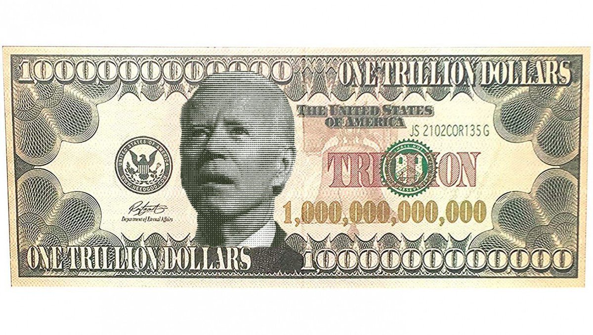 Biden To Get Face On New Trillion Dollar Bill buff.ly/3TY5qhr