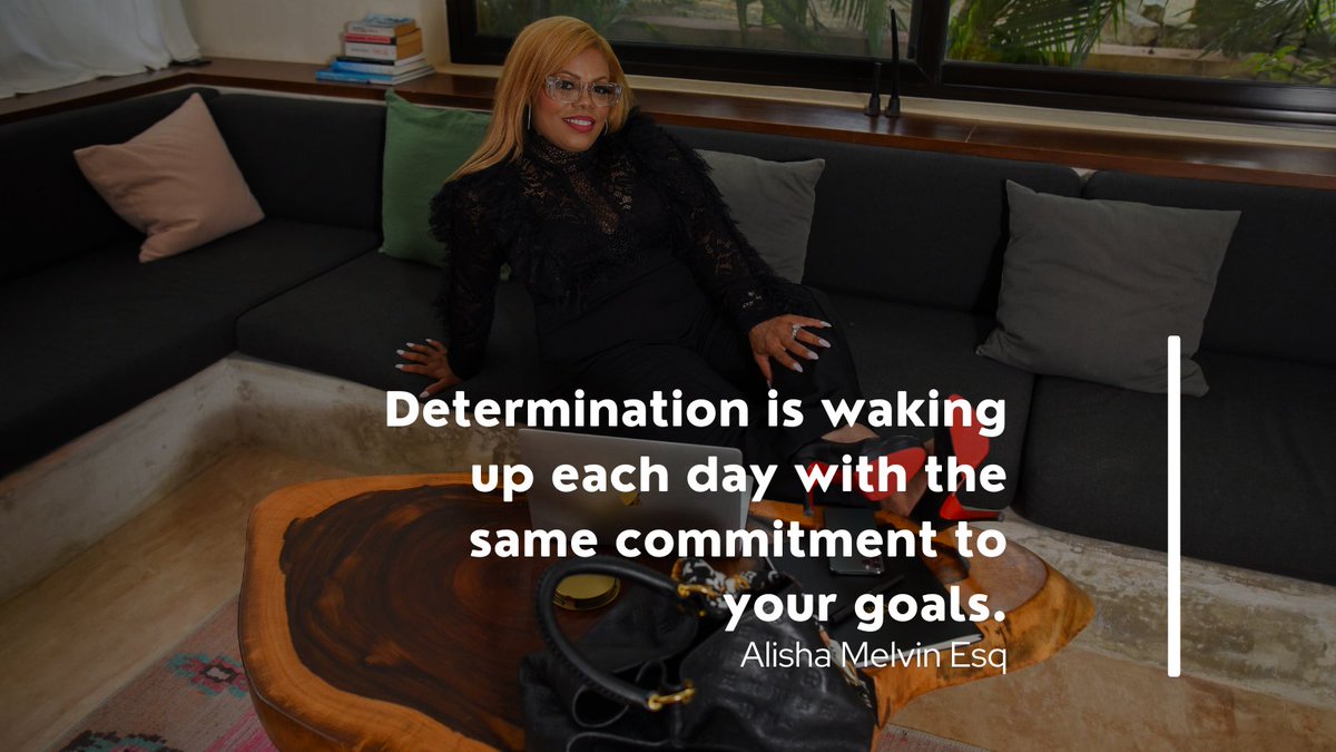 alishamelvinesq's tweet photo. Grit and determination: The secret ingredients to success. When challenges arise, it's our unwavering resolve that keeps us going. Embrace the power of grit and watch as dreams turn into reality. #Grit #Determination #Success #JoyintheAM #AlishaMelvinEsq #BlackAristocrat https://t.co/OvoJSdv9sP