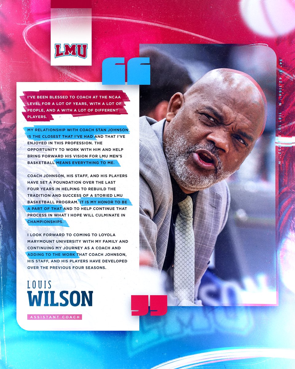 It’s clear: @CoachLWilson is ready! #RaiseTheStandard