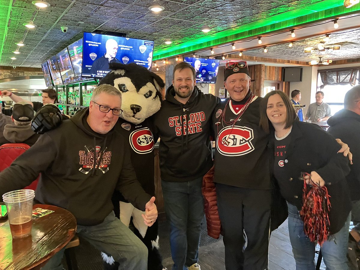 Dr. Robbyn R Wacker (@drrobbynwacker) on Twitter photo Thanks to all the <a href="/stcloudstate/">St. Cloud State</a> Husky fans and alumni who came out to our <a href="/SCSUHuskies_MH/">St. Cloud State Men's Hockey</a> pregame celebration! And thanks to <a href="/MinnStateEdu/">Minnesota State</a> Chancellor Olson who is wearing <a href="/stcloudstate/">St. Cloud State</a> Husky colors tonight! #GoHuskies Thanks to all the <a href="/stcloudstate/">St. Cloud State</a> Husky fans and alumni who came out to our <a href="/SCSUHuskies_MH/">St. Cloud State Men's Hockey</a> pregame celebration! And thanks to <a href="/MinnStateEdu/">Minnesota State</a> Chancellor Olson who is wearing <a href="/stcloudstate/">St. Cloud State</a> Husky colors tonight! #GoHuskies