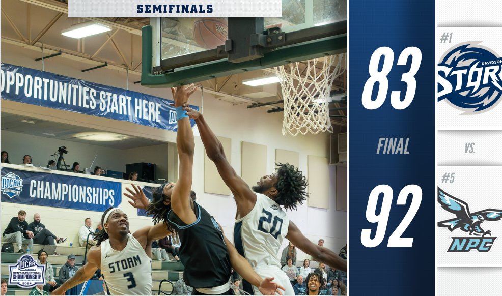 🚨The Nighthawks will be playing for a National Championship in Danville, IL!

National Park picks up the upset win over the No. 1 team at the 2024 #NJCAABasketball DII Men's Championship.

njcaa.org/championships/…