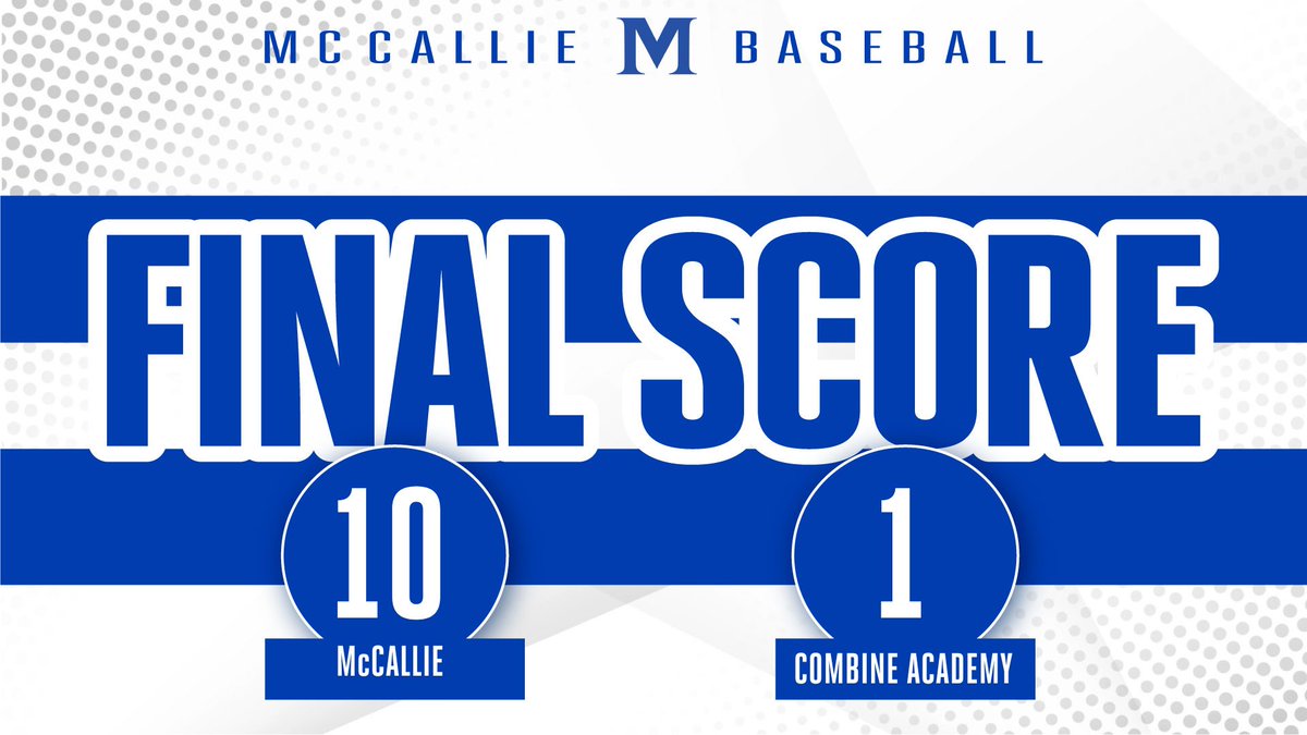 .<a href="/McCallieBseball/">McCallie Baseball</a> won its fourth straight and scored in double digits for the third time in four games Friday at the Joe Adams Memorial. Pitcher Chris Moore earned the win in a rain-shortened game. Chap Bandy &amp; Noah Wilson each had 2 hits and combined to drive in 5. #GoBigBlue