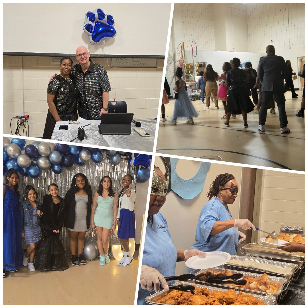 Great night at Smith Barnes Elementary during the Sneaker Ball. Beautiful decoration, delicious food, and nice moves!! @conrad_blades @SBE_HCS #sneakers #dance