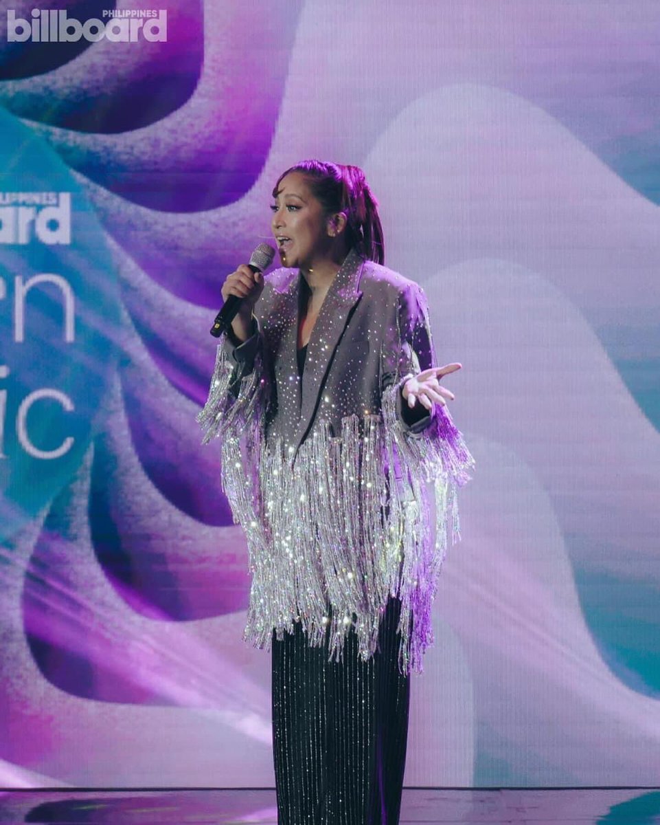 Our Queen of Pinoy Pop Culture, JOLINA MAGDANGAL, sets the stage for tonight’s historic celebration at the Billboard Philippines Women In Music. Photo Courtesy: @billboardphofficial Don’t miss out - follow her Instagram Account now! 📍PPL Entertainment Inc