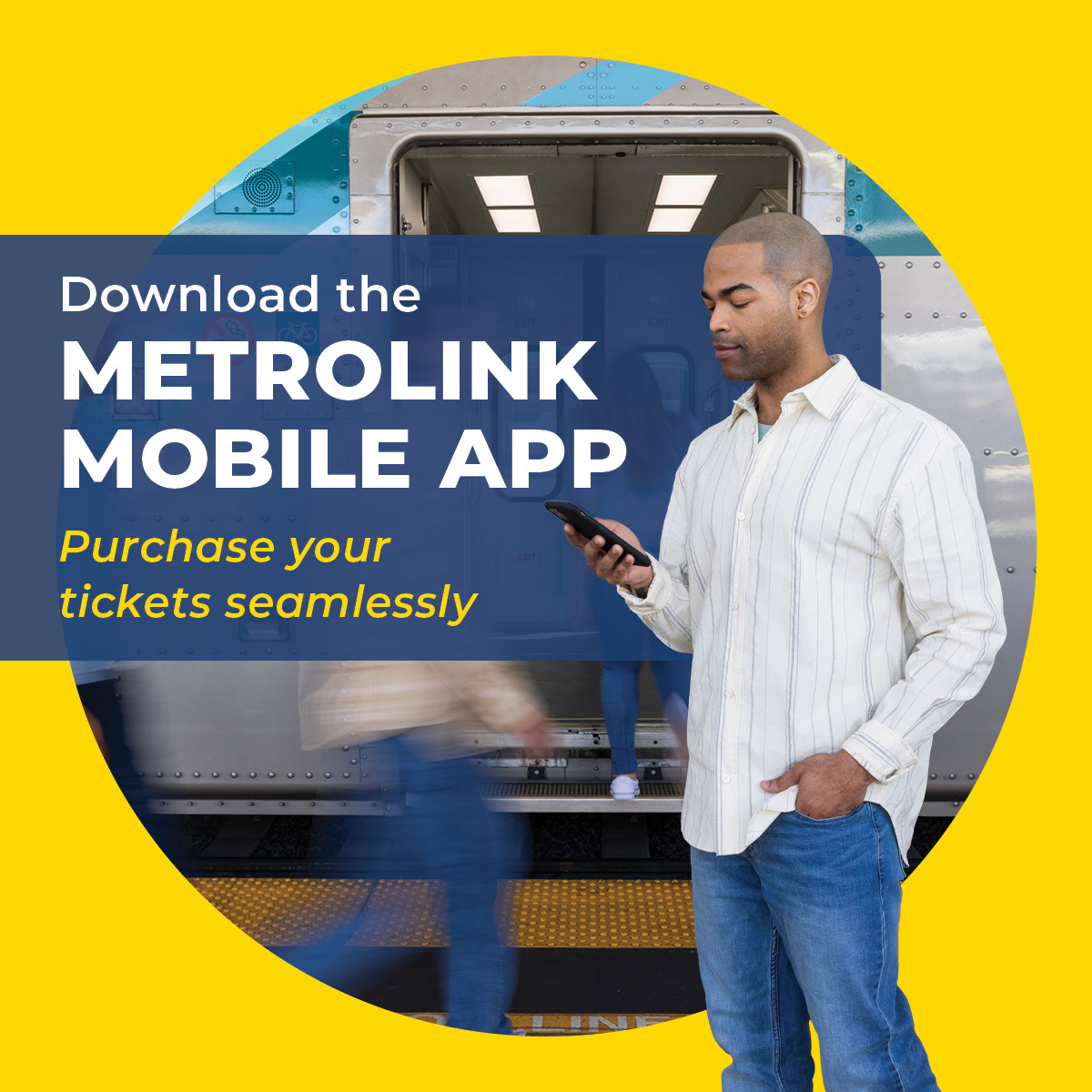 The Metrolink Mobile App is like having a ticket machine in your pocket. Your device is your ticket! Buy a mobile ticket and pass anywhere, anytime - in seconds. Download it now in the App Store or Google Play. #takethetrain