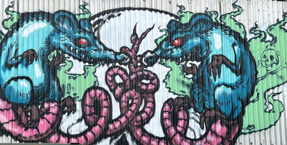 Some cool #eastvan murals while exploring today.