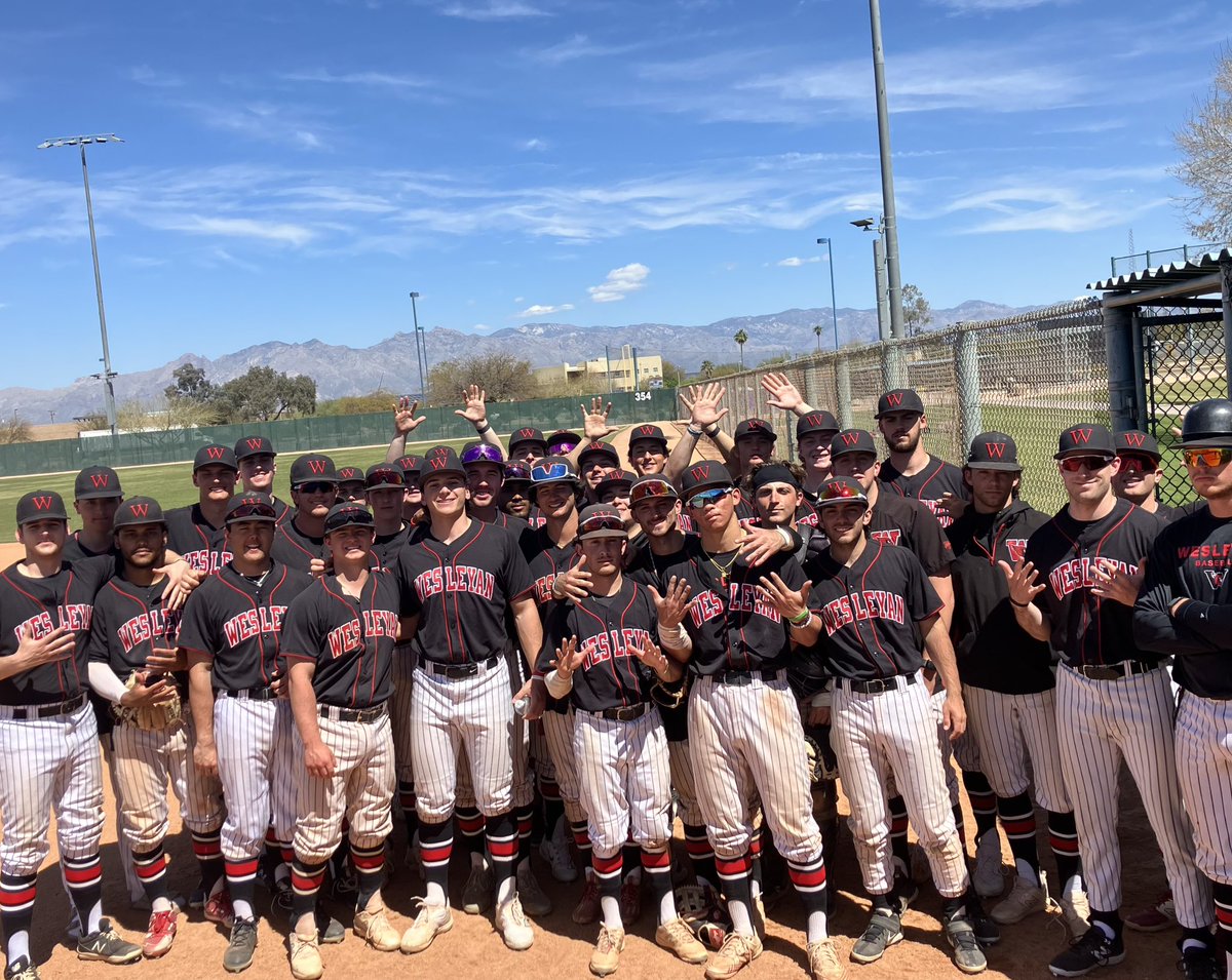 Wesleyan Baseball closes out an outstanding spring trip in Arizona with a 10-2 record. A great two weeks of willpower, persistence and teamwork. Excited to get back to Andrus Field!