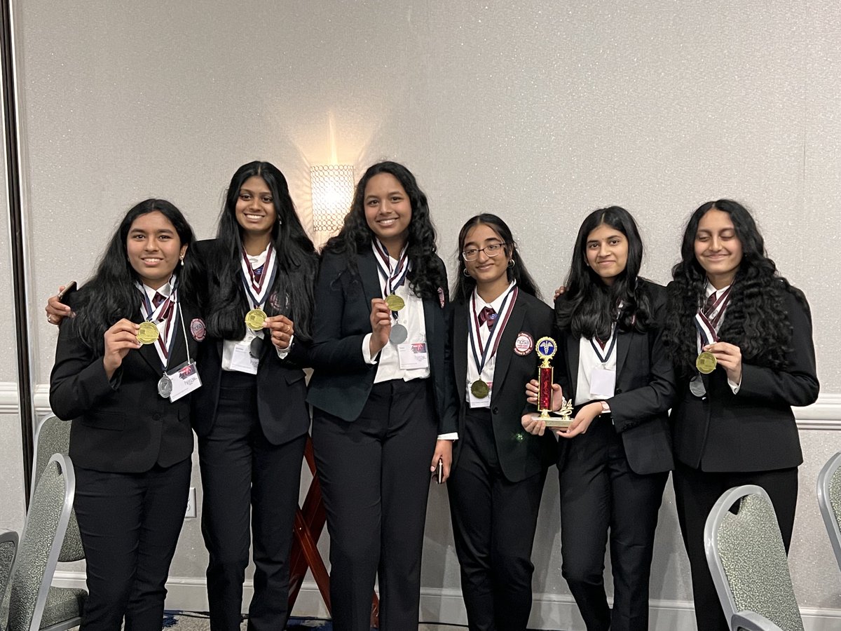 GHS_CMS's tweet photo. HOSA State Leadership Conference 1st place Mental Health Promotion https://t.co/v1gPiR3fIH