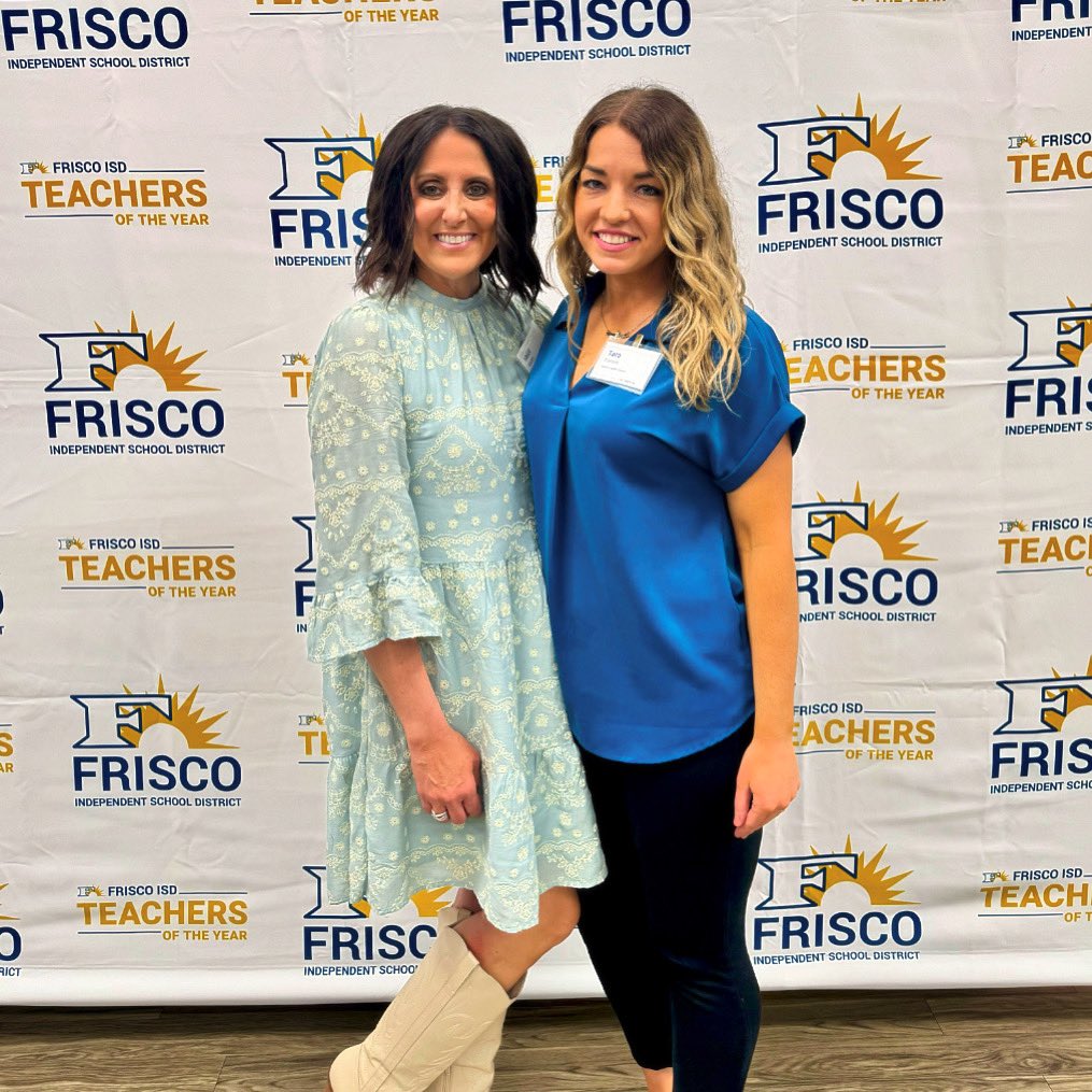 We celebrated our 23-24 Teacher of the Year, Mrs. Heidi Martin, this week at the @friscoisd Teacher of the Year Banquet. We are so lucky to have such a passionate educator & servant leader representing STMS. Thank you for everything you do for our FISD community, Mrs. Martin! 💛