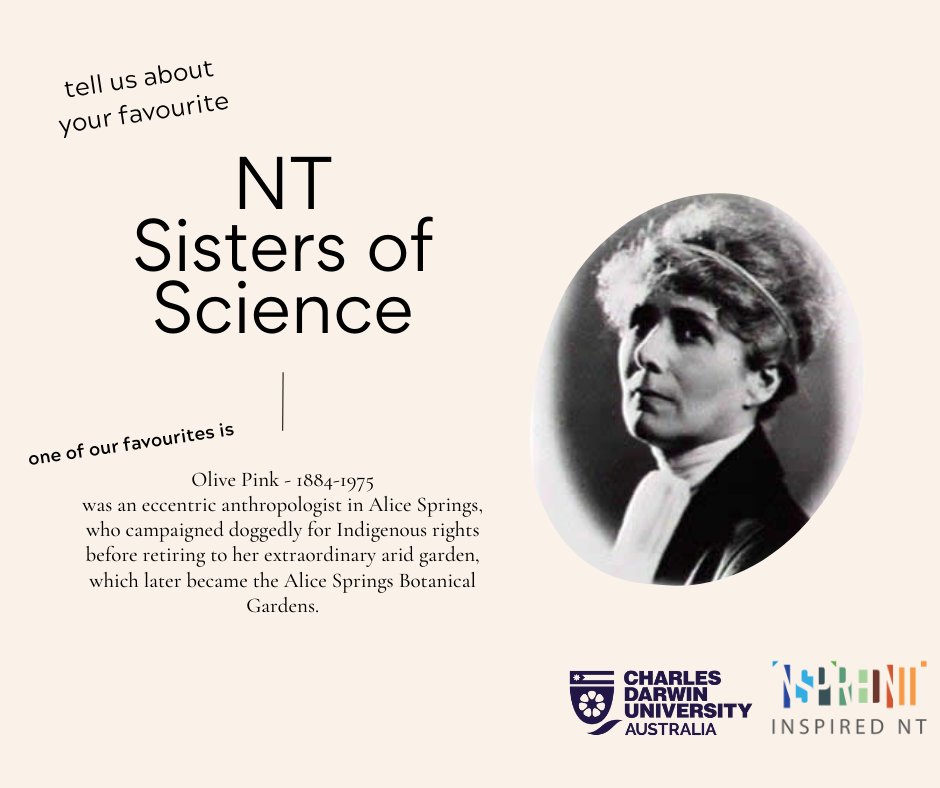 📖 Inspired NT needs your help to showcase the Territory’s Trailblazing Sisters of Science in a new book! Visit for more info: bit.ly/3wQqGwq