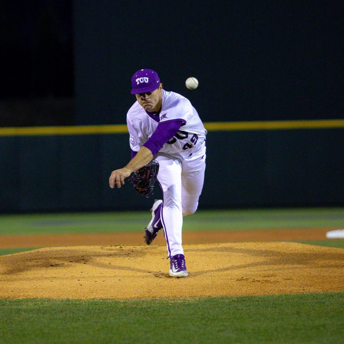 TCUSportsAlerts's tweet photo. Atta Boy! @RolleTolle49 with an absolute 💎!!  9inn 15Ks Zeroooooo Runs https://t.co/lPiR0zVfO0